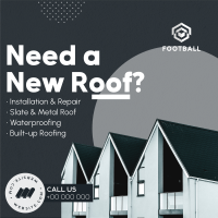 Building Roof Services Instagram post Image Preview