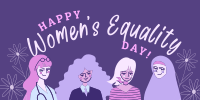 Building Equality for Women Twitter Post Design