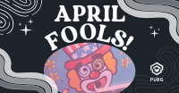 Groovy April Fools Greeting Facebook Ad Design