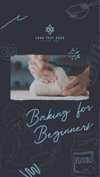 Beginner Baking Class Instagram Story Design