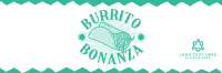 Burrito Bonanza Twitter Header Design