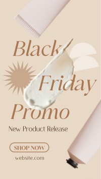 Black Friday Skin Care Promo TikTok Video Image Preview