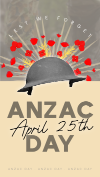 Anzac Day TikTok Video Image Preview