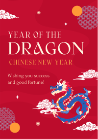 Year Of The Dragon Flyer Image Preview