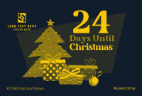 Exciting Christmas Countdown Pinterest Cover Design