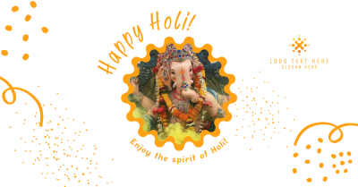 Happy Holi Celebration Facebook ad Image Preview
