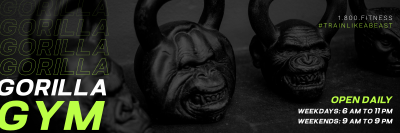 Gorilla Gym Twitter header (cover) Image Preview