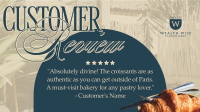 Pastry Customer Review Facebook Event Cover Image Preview