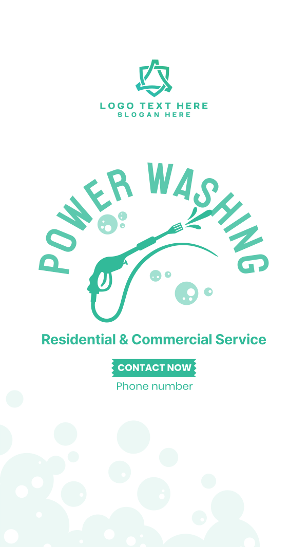 Pressure Washer Services Instagram Story Design Image Preview