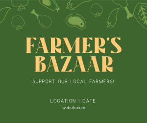 Farmers Bazaar Facebook post Image Preview