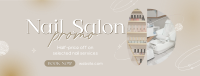 Elegant Nail Salon Services Facebook cover Image Preview