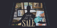 World Art Day Sale Twitter post Image Preview