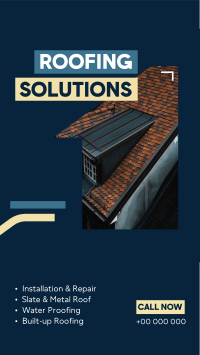 Roofing Solutions Instagram reel Image Preview