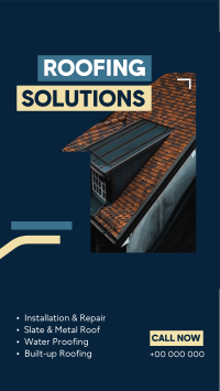 Roofing Solutions Instagram Reel Image Preview