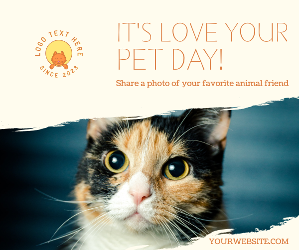 Love Your Pet Day Facebook Post Design Image Preview