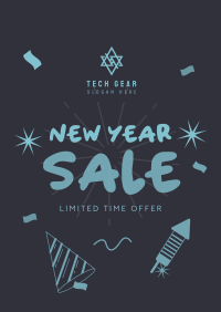 New Year Sale Poster Image Preview