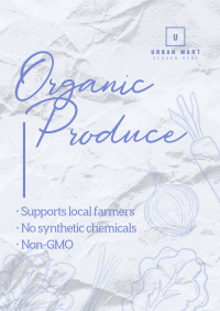 Organic Produce Poster Image Preview