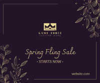 Spring Sale Ornamental Facebook post Image Preview