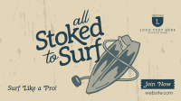 Stoked to Surf Facebook event cover Image Preview