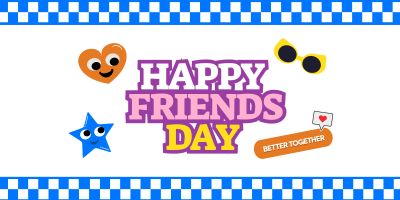 Quirky Friendship Day Twitter Post Image Preview