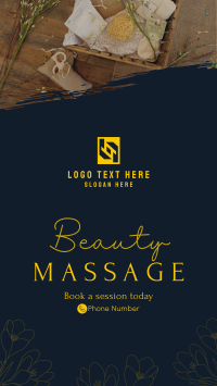 Beauty Massage Instagram story Image Preview