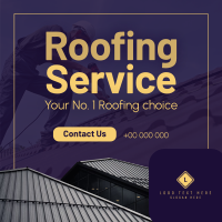 Roofing Service Instagram post Image Preview