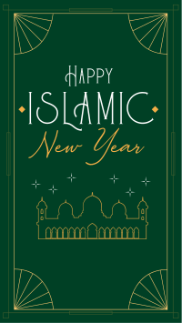 Elegant Islamic Year Video Image Preview