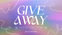 Minimalist Gradient Giveaway Animation Image Preview