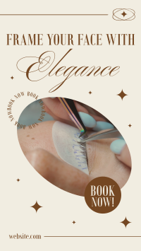 Elegant Eyelash Facebook story Image Preview