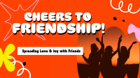 Abstract Friendship Greeting Facebook event cover Image Preview