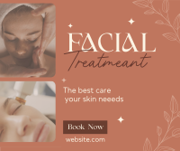 Beauty Facial Spa Treatment Facebook Post Design