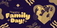 Quirkly Doodle Family Twitter post Image Preview