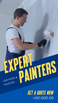 Expert Painters Facebook Story Design