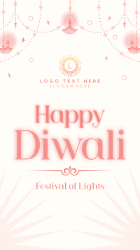Celebration of Diwali TikTok Video Design