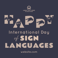 Happy Sign Instagram post Image Preview