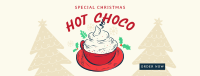 Christmas Hot Choco Facebook cover Image Preview