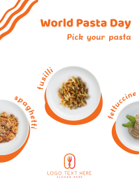 Pick Your Pasta Flyer Design