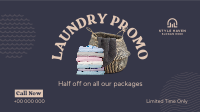 Laundry Delivery Promo Facebook event cover Image Preview