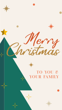 Christmas Tree Greeting Instagram reel Image Preview