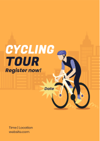 City Cycling Tour Flyer Image Preview