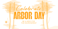 Celebrate Arbor Day Twitter Post Image Preview