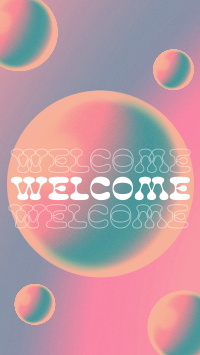 Modern Futuristicv Welcome TikTok Video Design