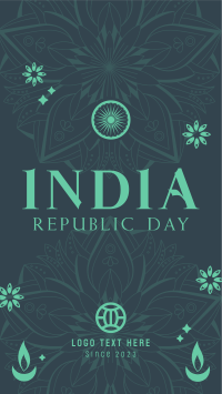 Decorative India Day Instagram Story Design
