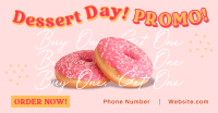 Donut BOGO My Heart Facebook Ad Design