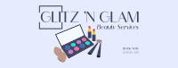 Glitz 'n Glam Facebook Cover Design