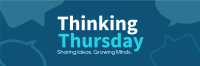 Minimalist Thinking Thursday Twitter Header Image Preview