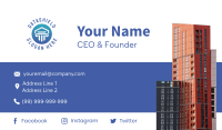 Skyscraper Business Card Image Preview