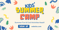 Quirky Summer Camp Facebook ad Image Preview