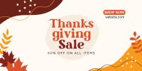 Thanksgiving Flash Sale Twitter post Image Preview