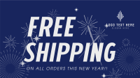 Free Shipping Sparkles Animation Preview